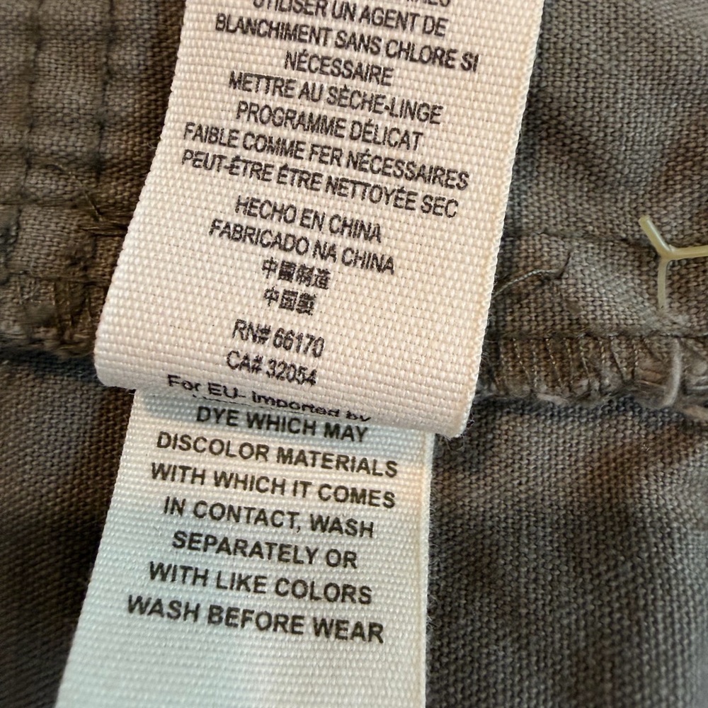 Free People Olive Patchwork Utility Jacket - image 11